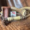 Stag & Spalted Tamarind Handle Slant Bar DE Safety Razor - Image 4