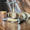 Satinwood & Leadwood Silver Tip Wet Shaving Set - Image 4
